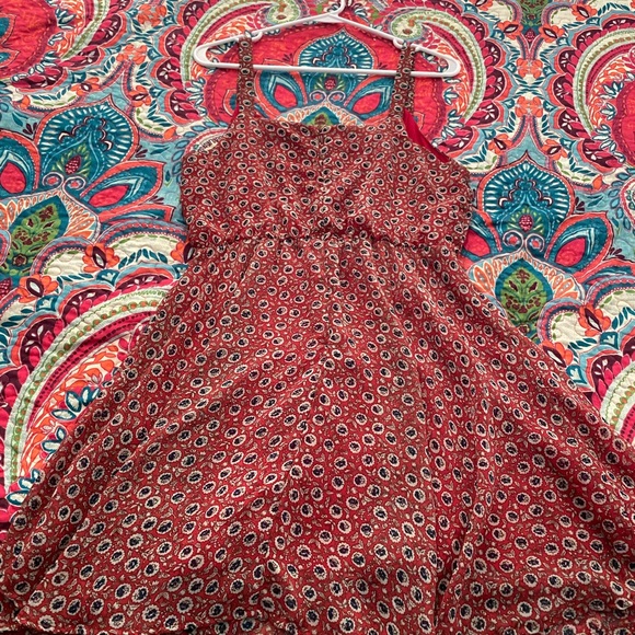 Luca Couture Red Mini Dress - Picture 3 of 4